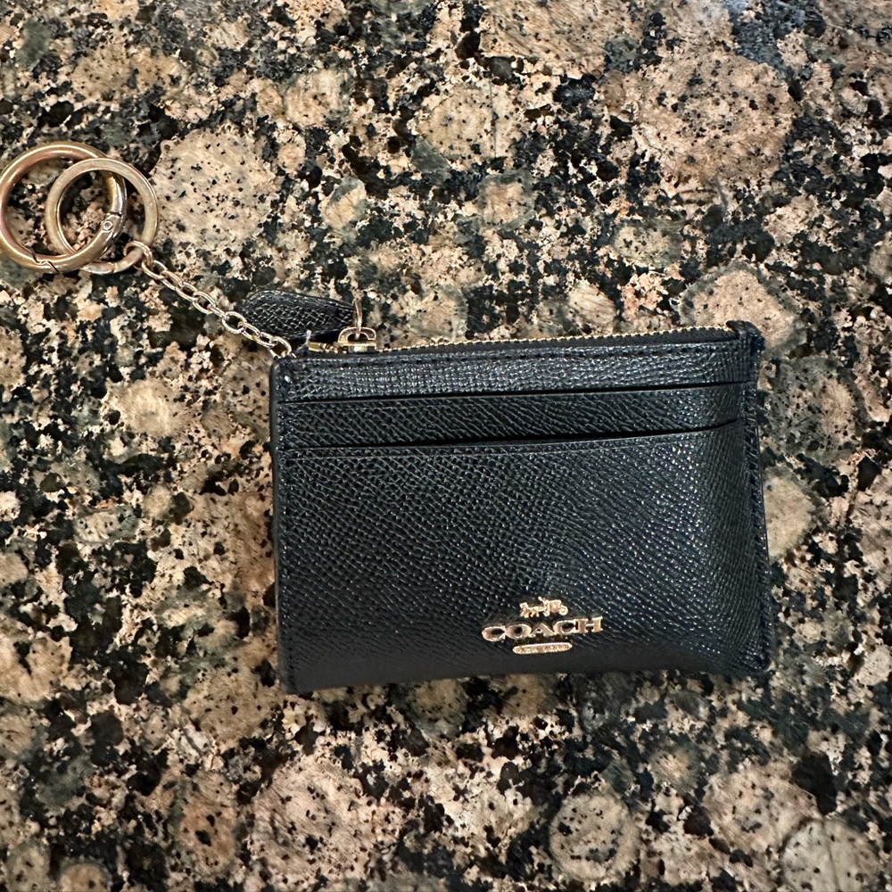 coach mini skinny id case